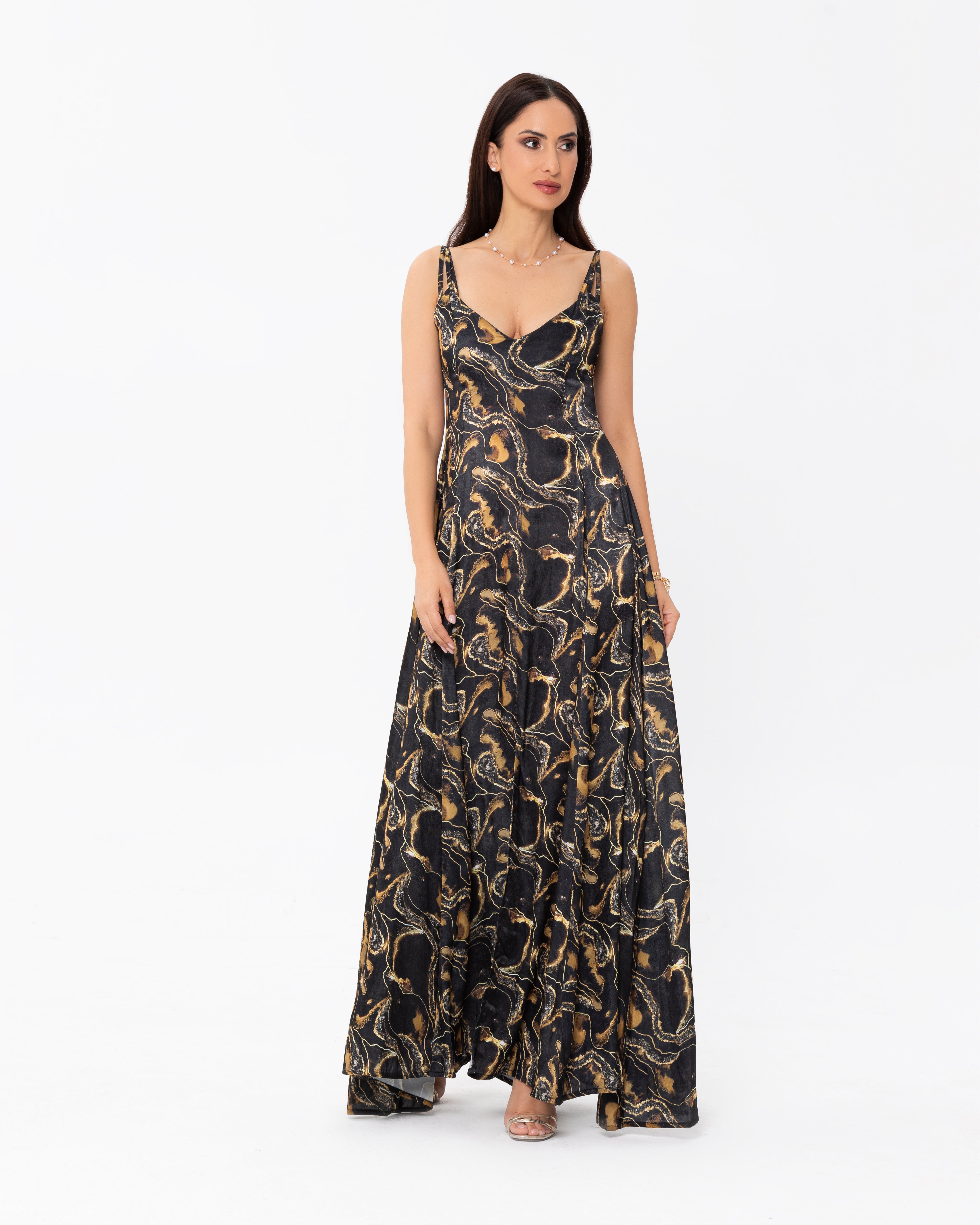 Maxi Dress With Spaghetti Straps