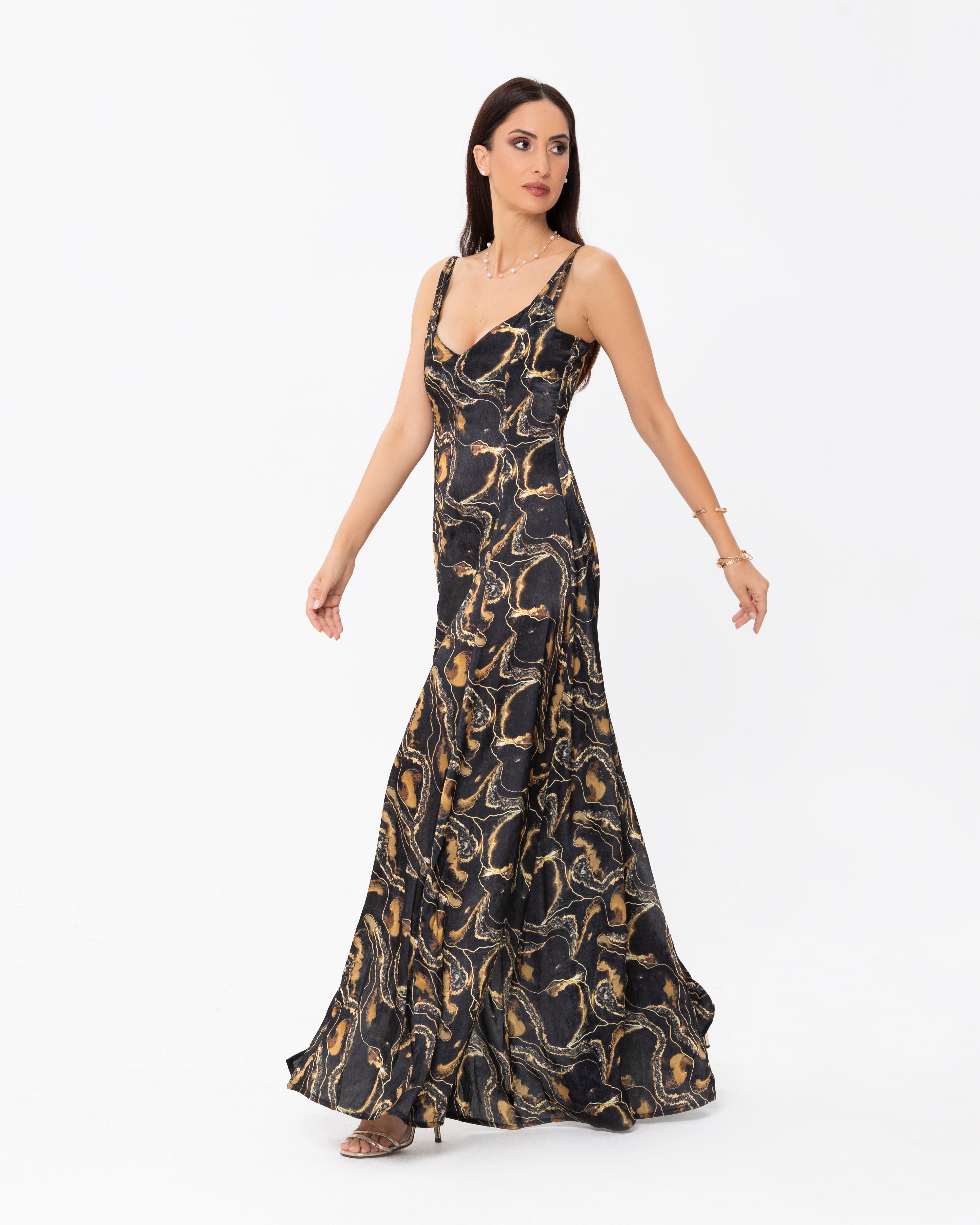 Maxi Dress With Spaghetti Straps