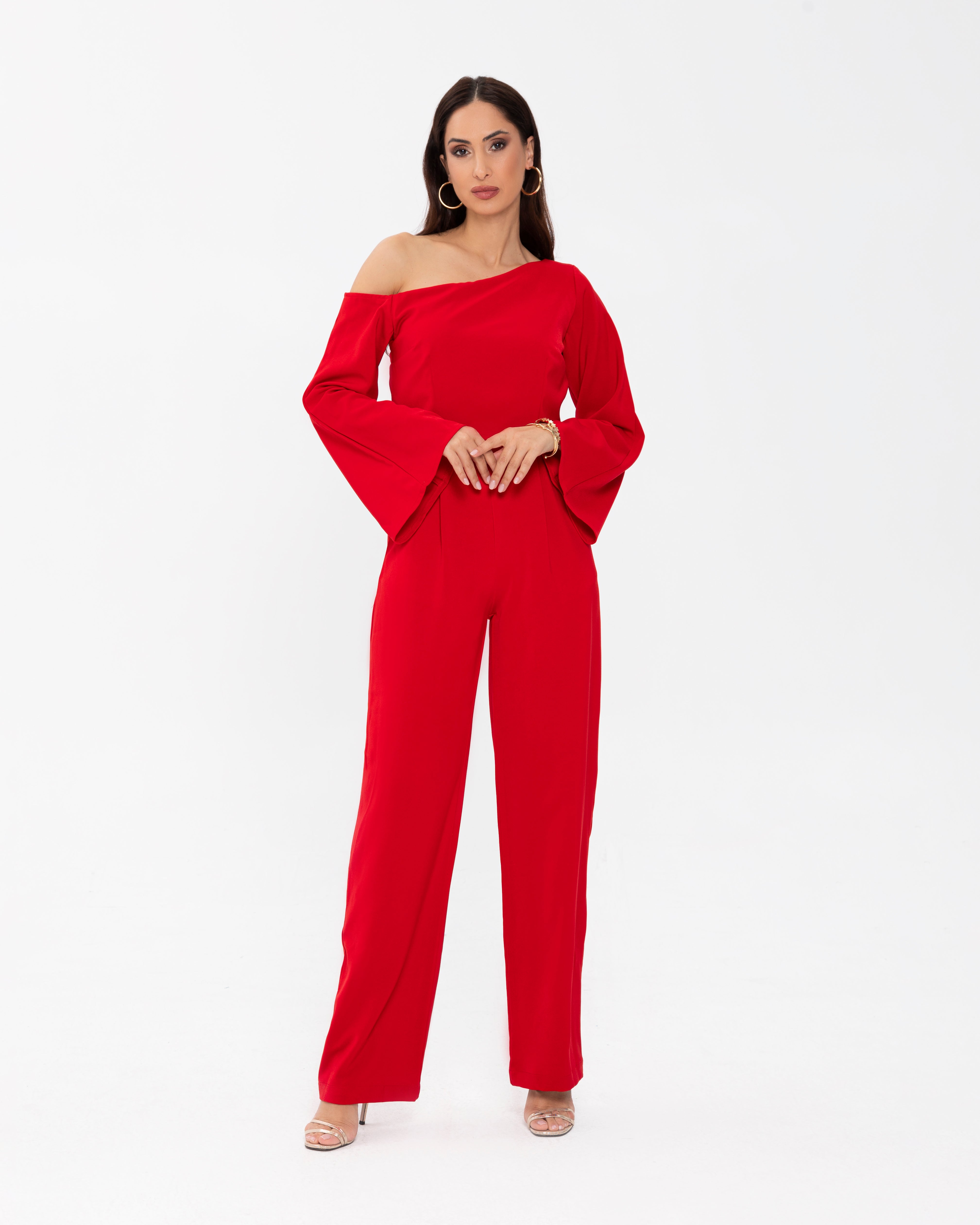 Off Shoulder Jumpsuit