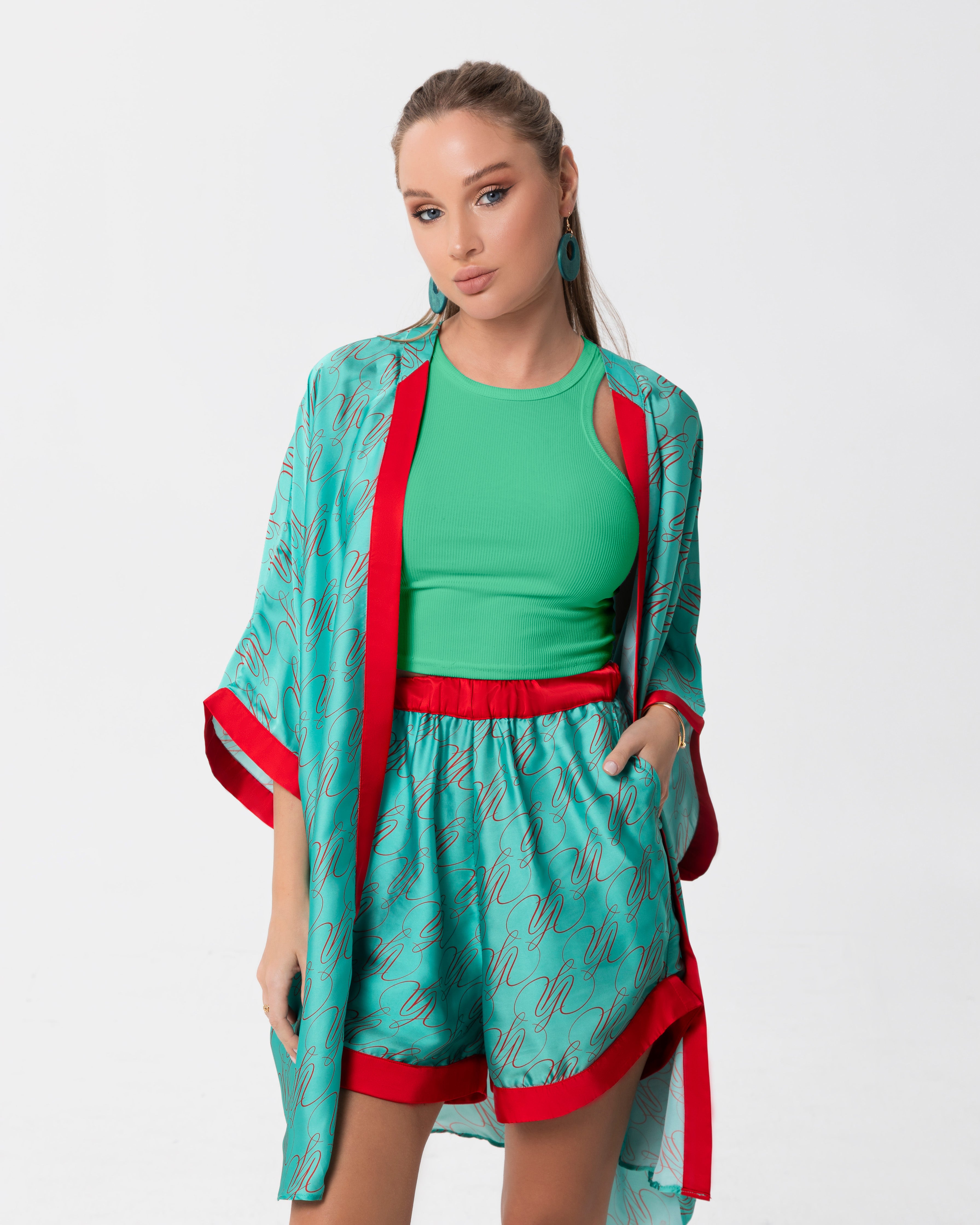 Yandé Monogram Co-ord Set